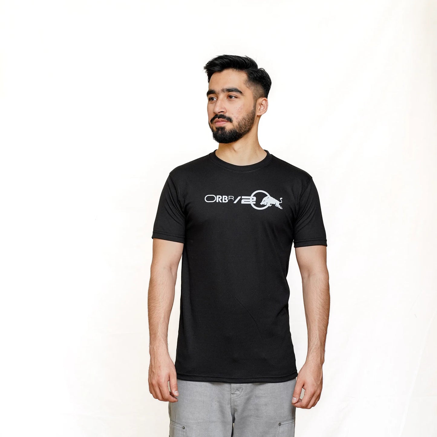 Red Bull Racing F1 Core Logo Black T-Shirt | TheLoopzs
