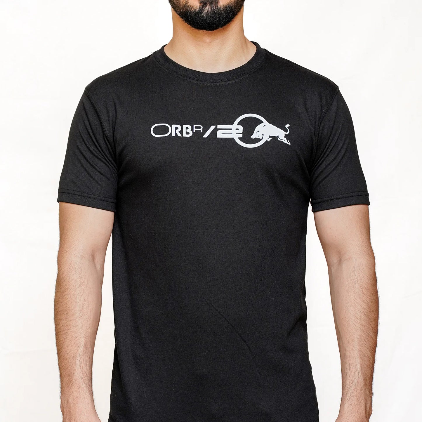 Red Bull Racing F1 Core Logo Black T-Shirt | TheLoopzs