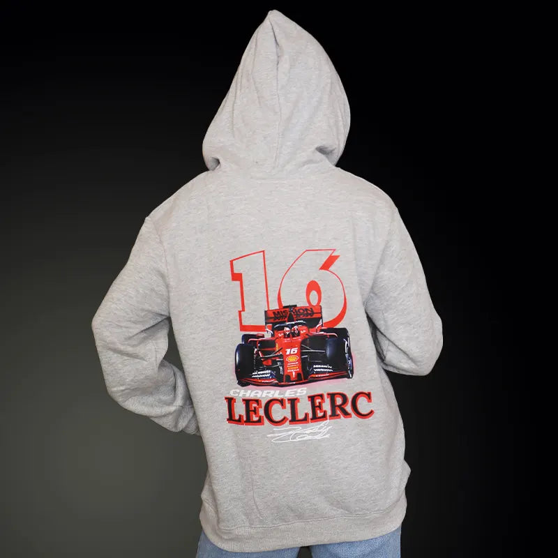 Charles Leclerc Driver Hoodie Design | Scuderia Ferrari F1