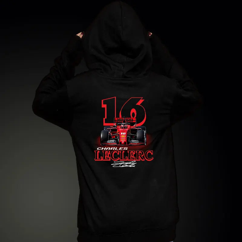 Charles Leclerc Driver Hoodie Design | Scuderia Ferrari F1