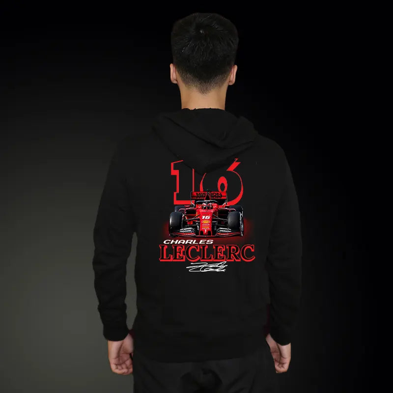 Charles Leclerc Driver Hoodie Design | Scuderia Ferrari F1