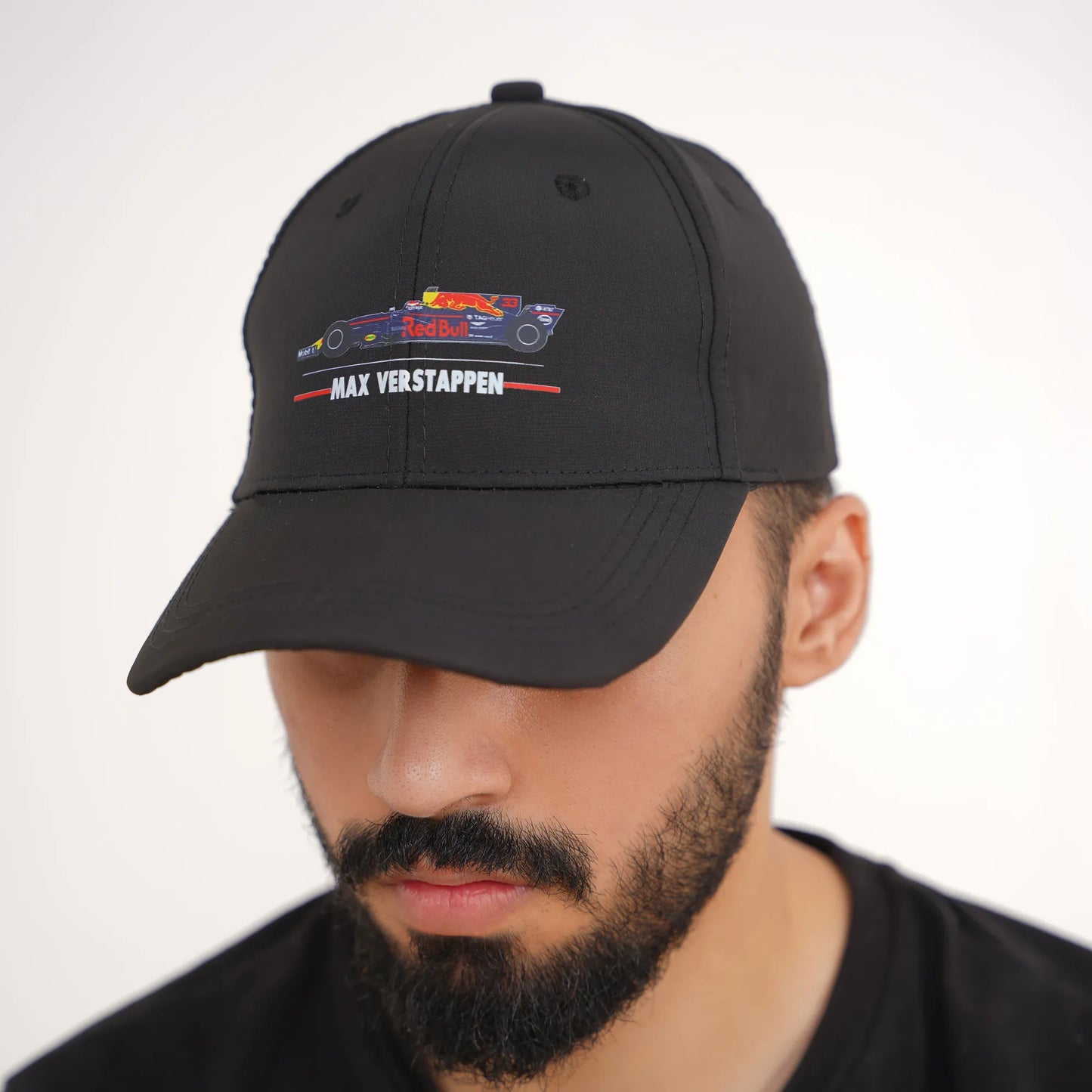 Max Verstappen F1 Hats & Caps- Black - Red bull Racing Formula 1