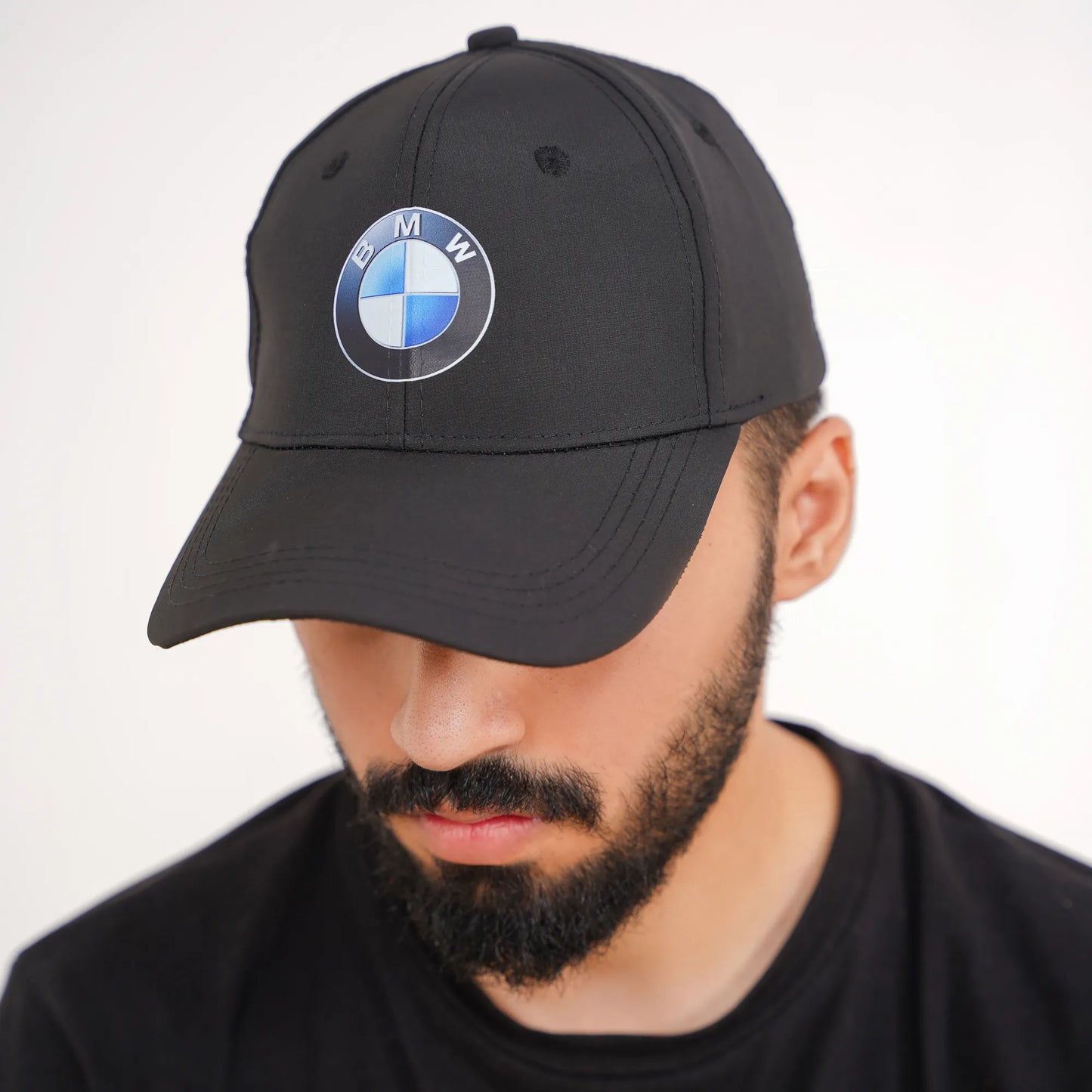 BMW wheel caps- Black- BMW Logo - Loopzs
