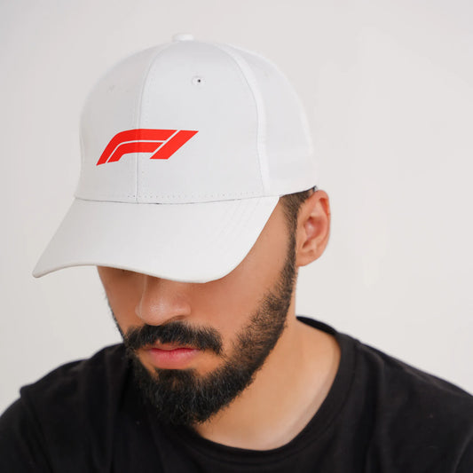 F1 cap | White
