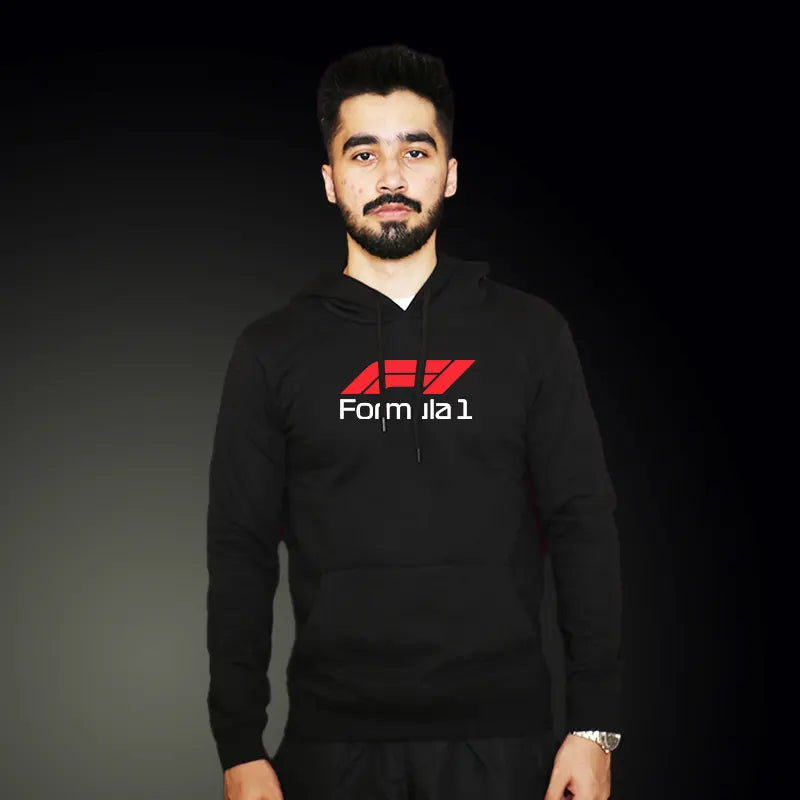 F1 FORMULA LOGO HOODIE Pakistan – The Loopzs - Main Image