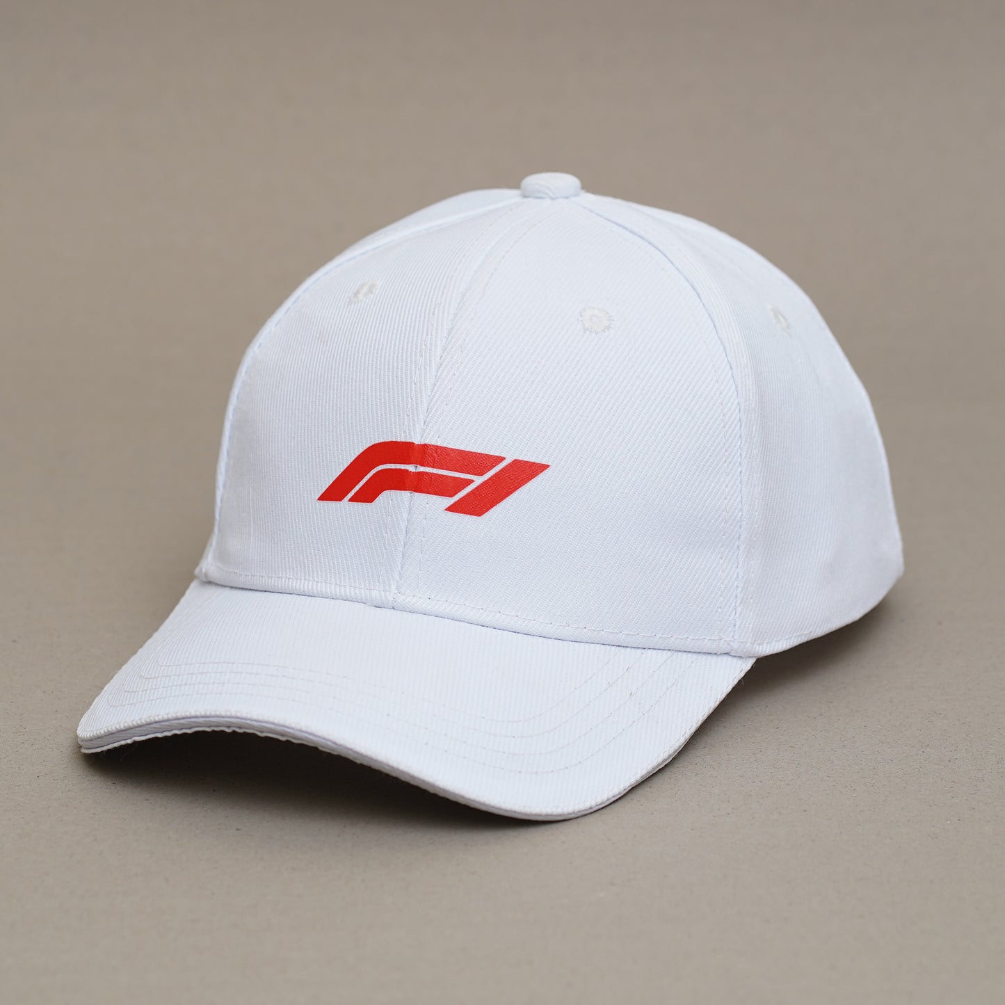 Formula One White Cap