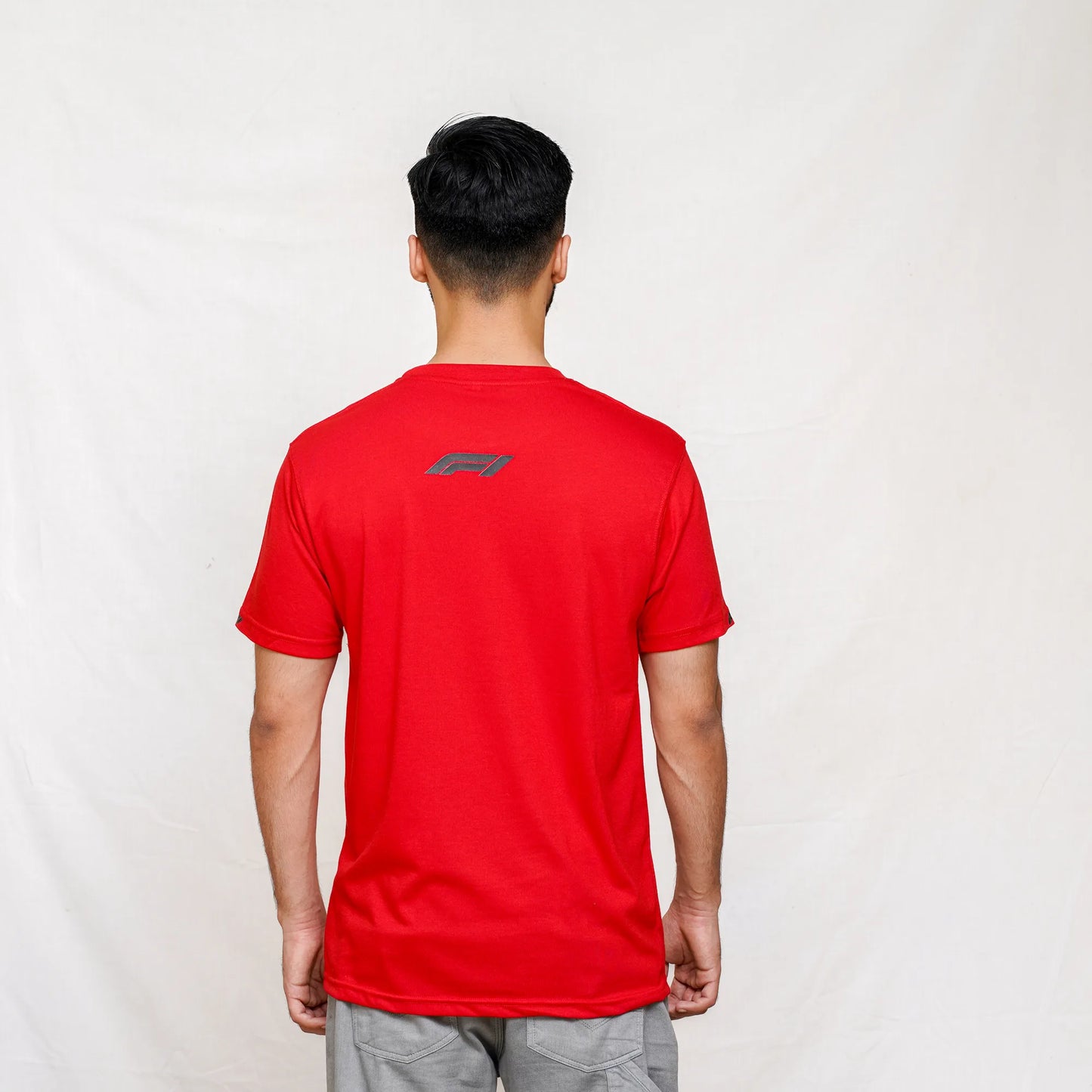 F1 T Shirt in Red | Front Logo | TheLoopzs