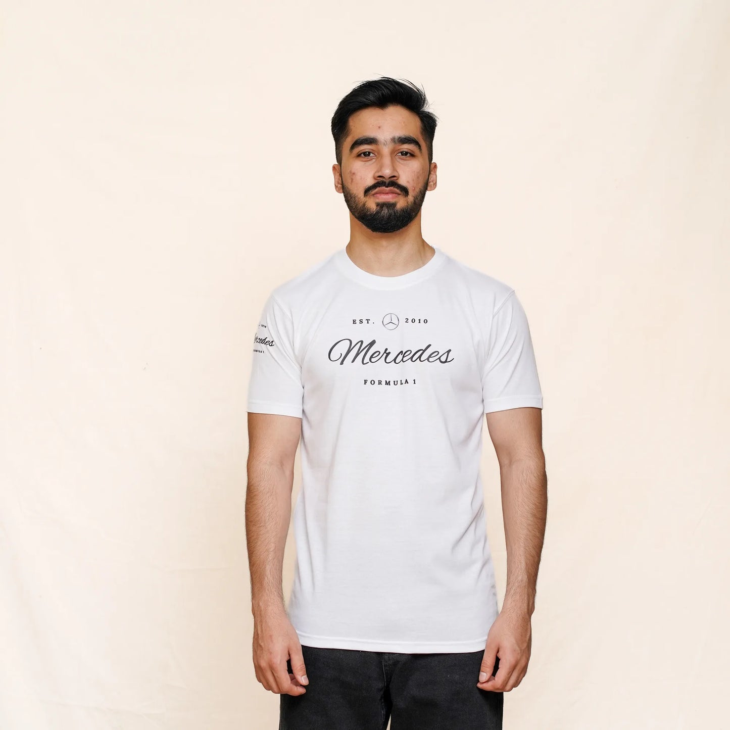 Mercedes T shirt in white