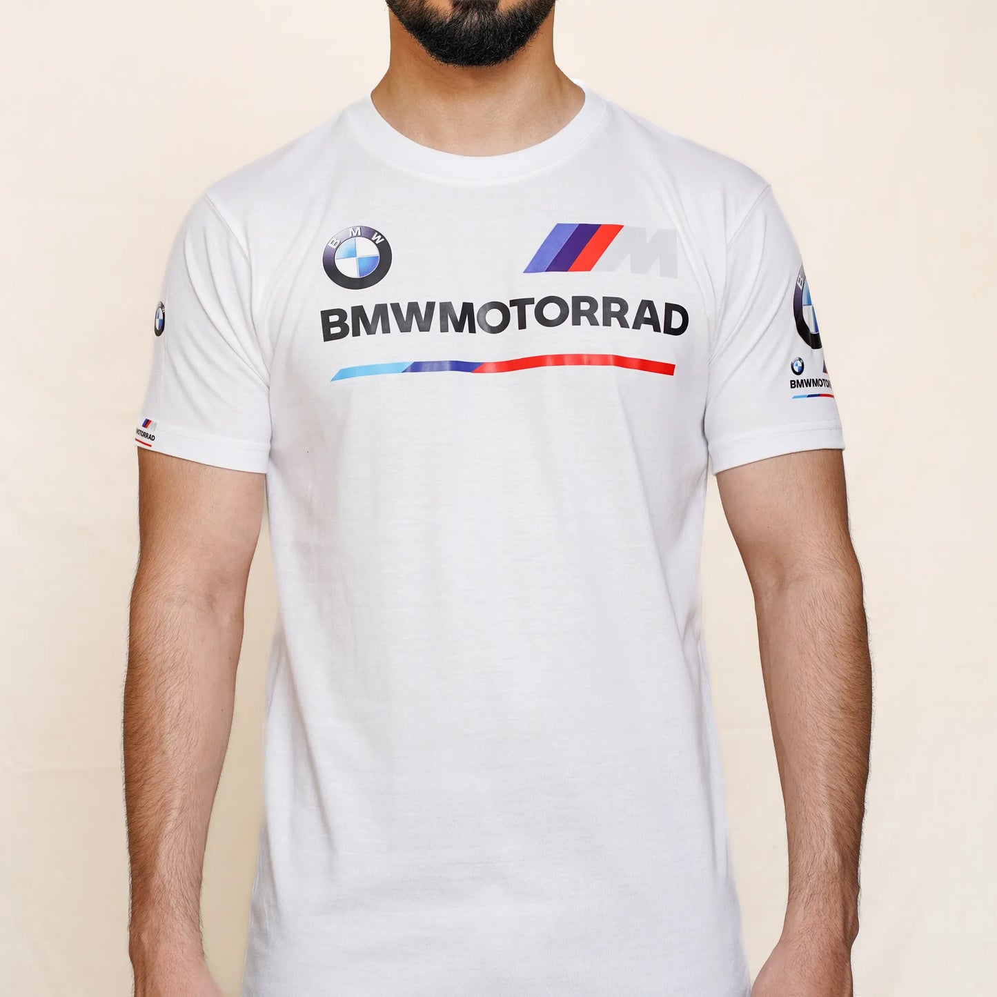 BMW Motorrad M Motorsport White T-Shirt | TheLoopzs