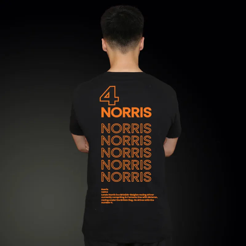 Lando Norris 4 McLaren Unisex T-Shirt | Pattern Design