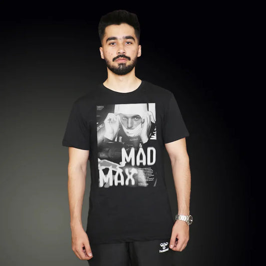 Mad Max Verstappen Belgian Gp F1 Vintage Style tshirt in black