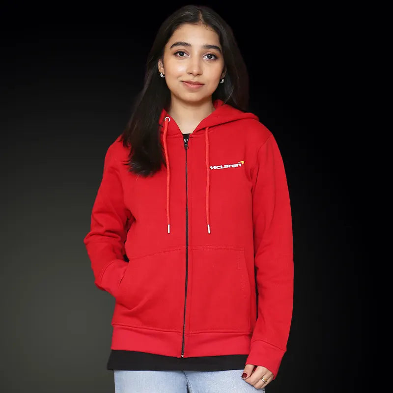 McLaren F1 Unisex Zipper RED | 2024 | Export Quality