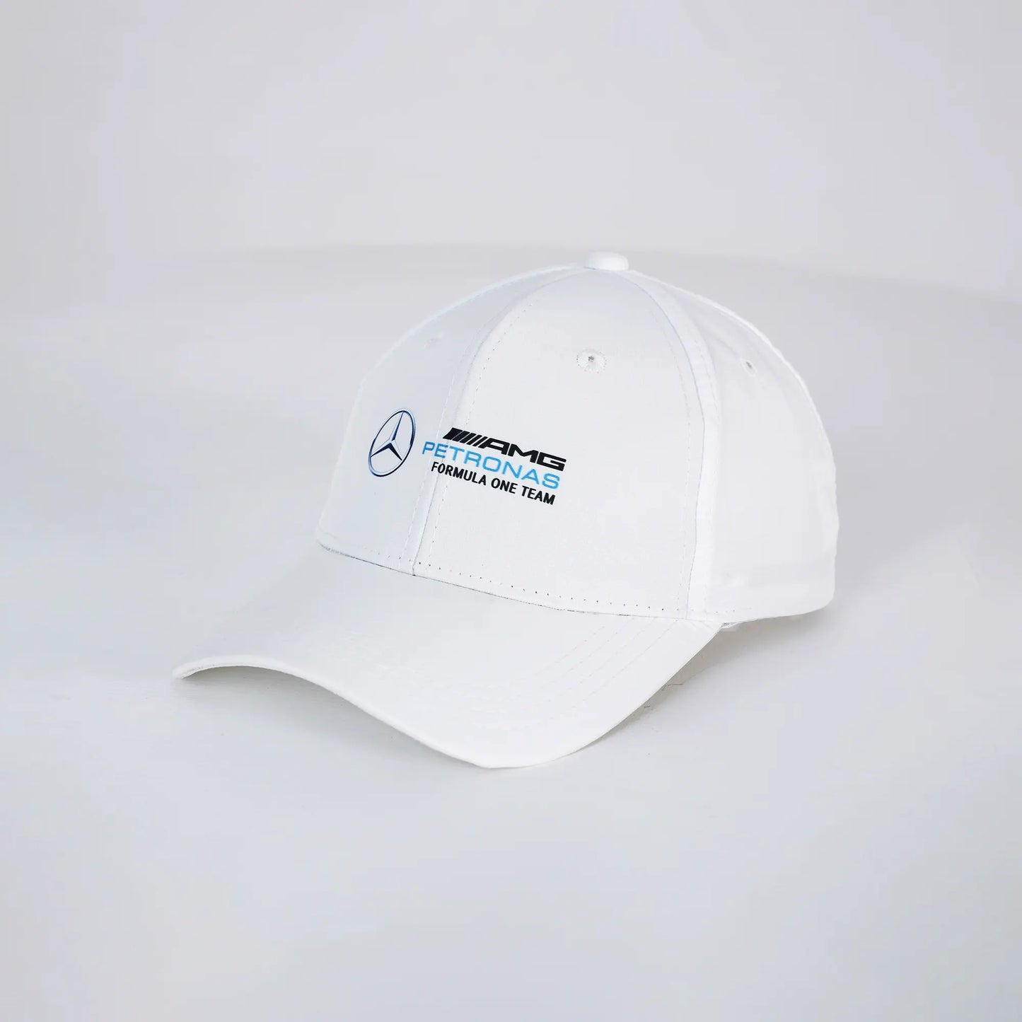Mercedes Market cap- Mercedes AMG Logo White Cap- Loopzs