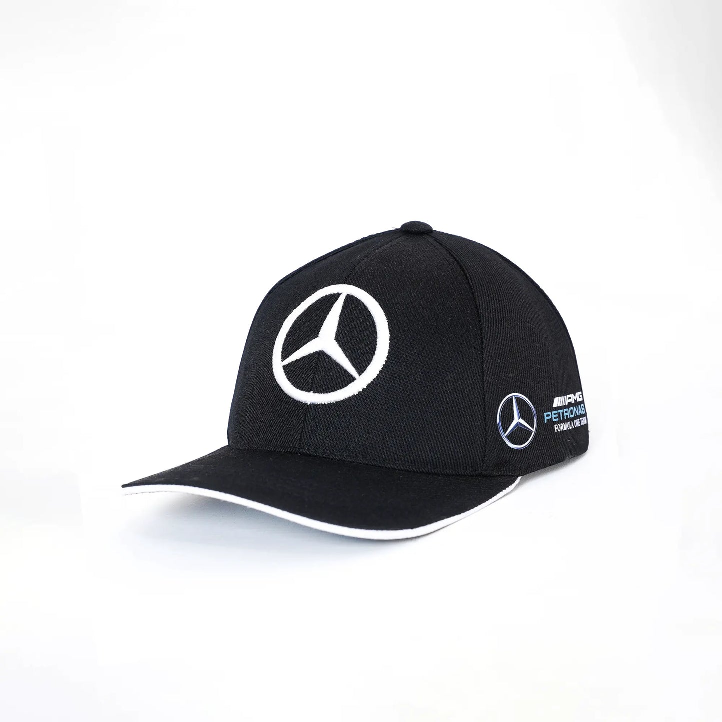 Mercedes Logo Embroidery Caps in Black- 2025 – Loopzs