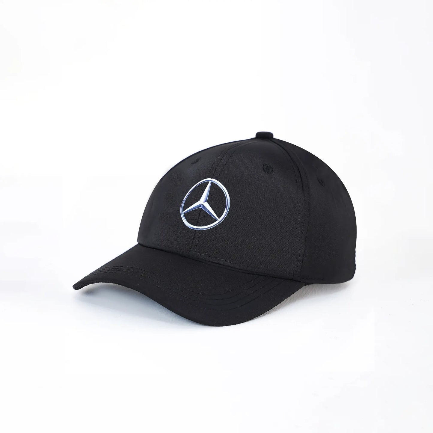 Mercedes Cap - Mercedes Logo Black Cap- Loopzs