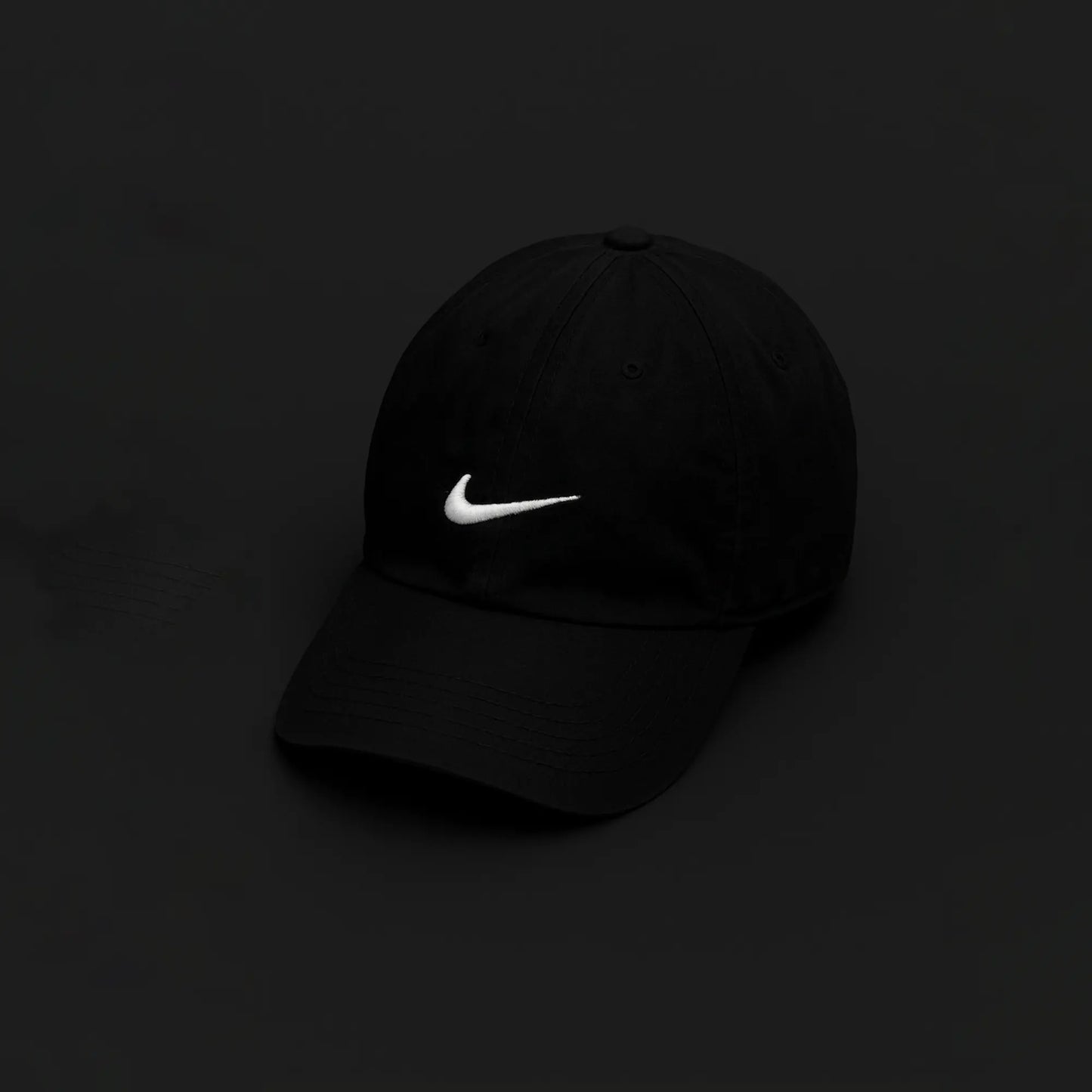 Nike embroidery Caps in Black | Loopzs