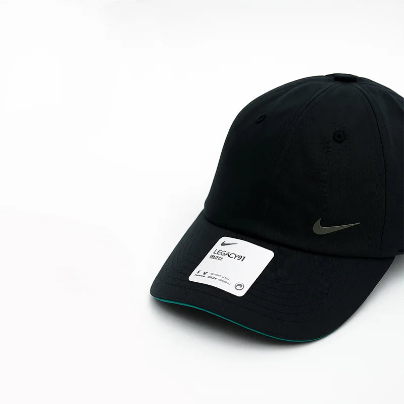 Premium Black Nike Cap Iconic Swoosh Sports Hat – The Loopzs