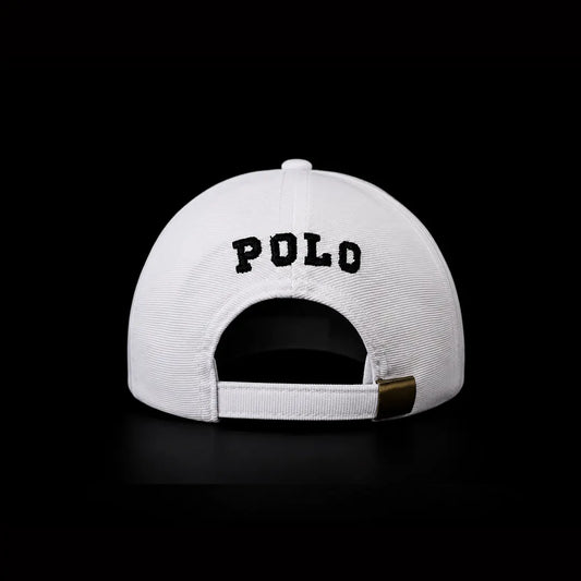 WhiteHorsecap back embriodery