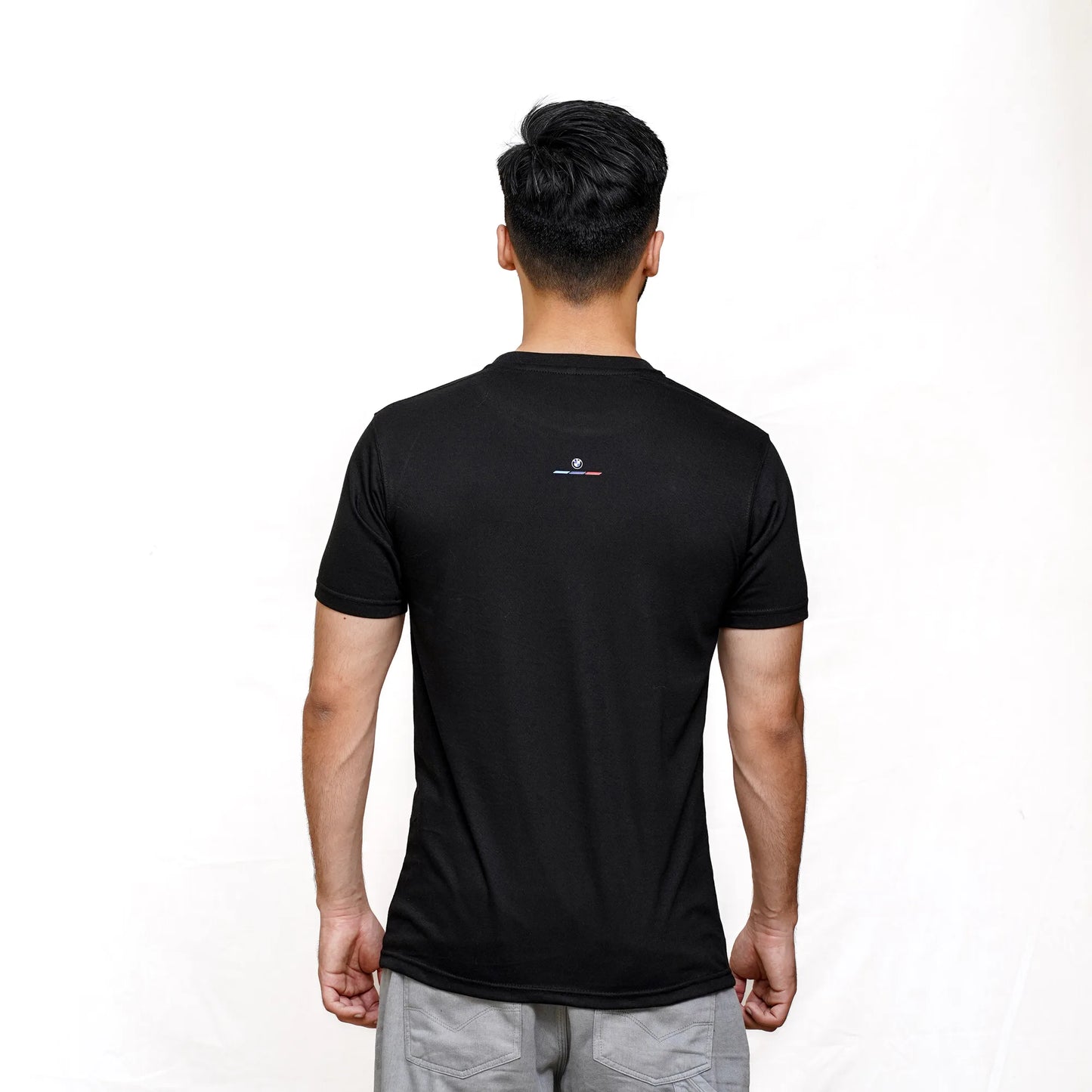 Pma BMW  Essentials Logo Crew Neck Black Tee