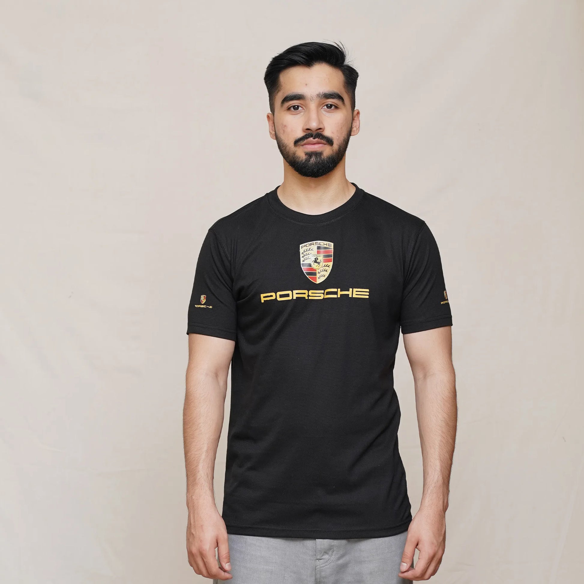 PORSCHE Classic Black T-shirt |