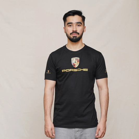PORSCHE Classic Black T-shirt |