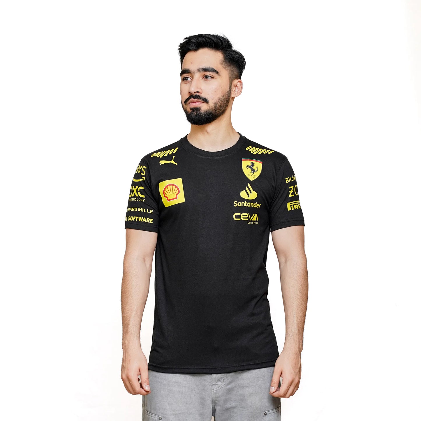 Scuderia Ferrari 2025 F1 Merchandise in Black