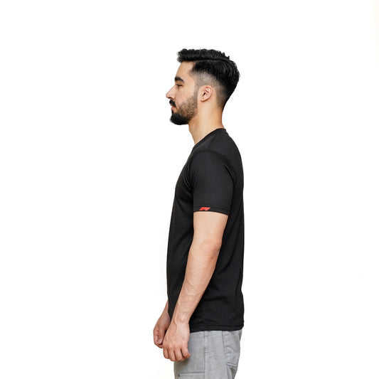 Formual 1 Tshirt in Black