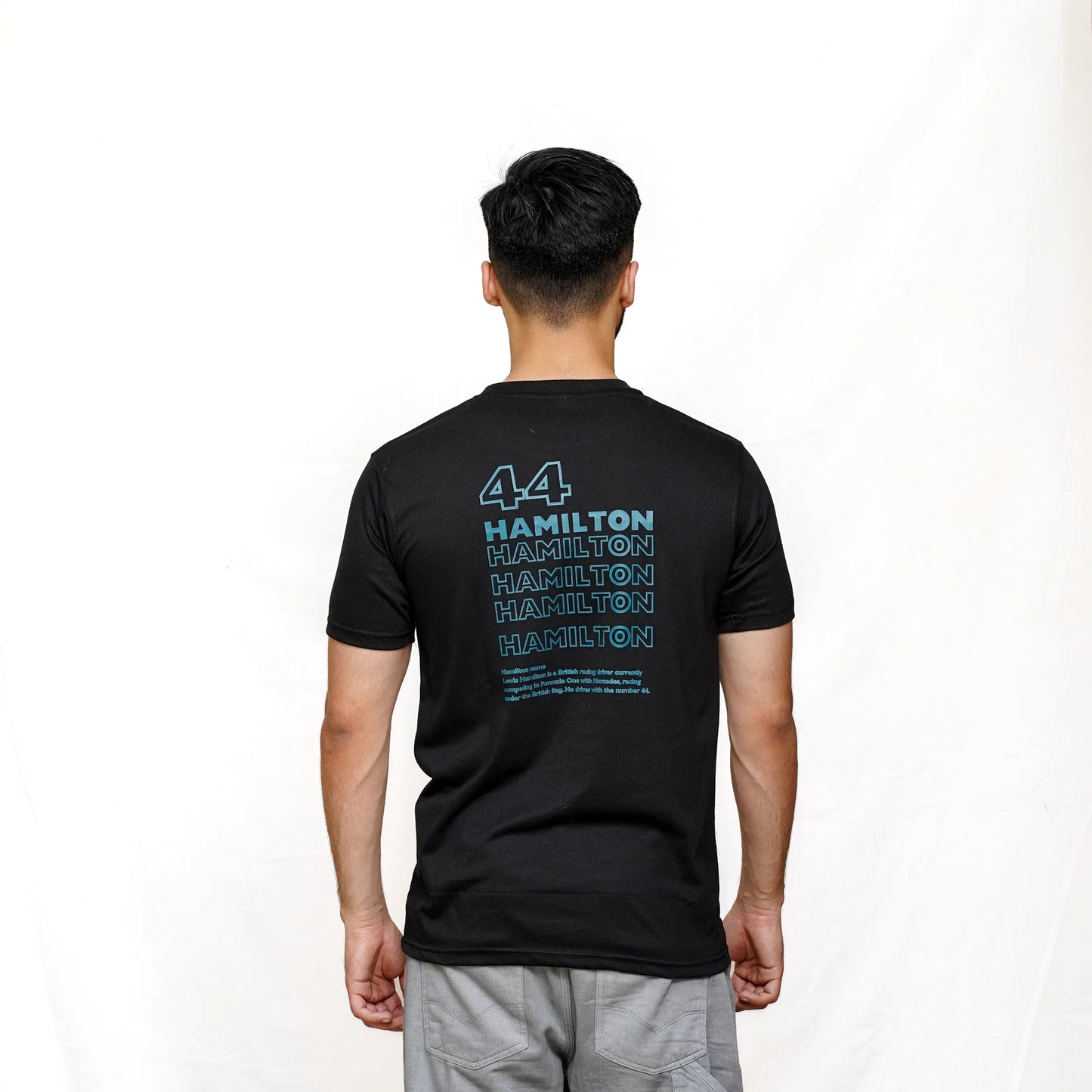 Lewis Hamilton Merchandise T shirt Black | Mercedes-AMG F1