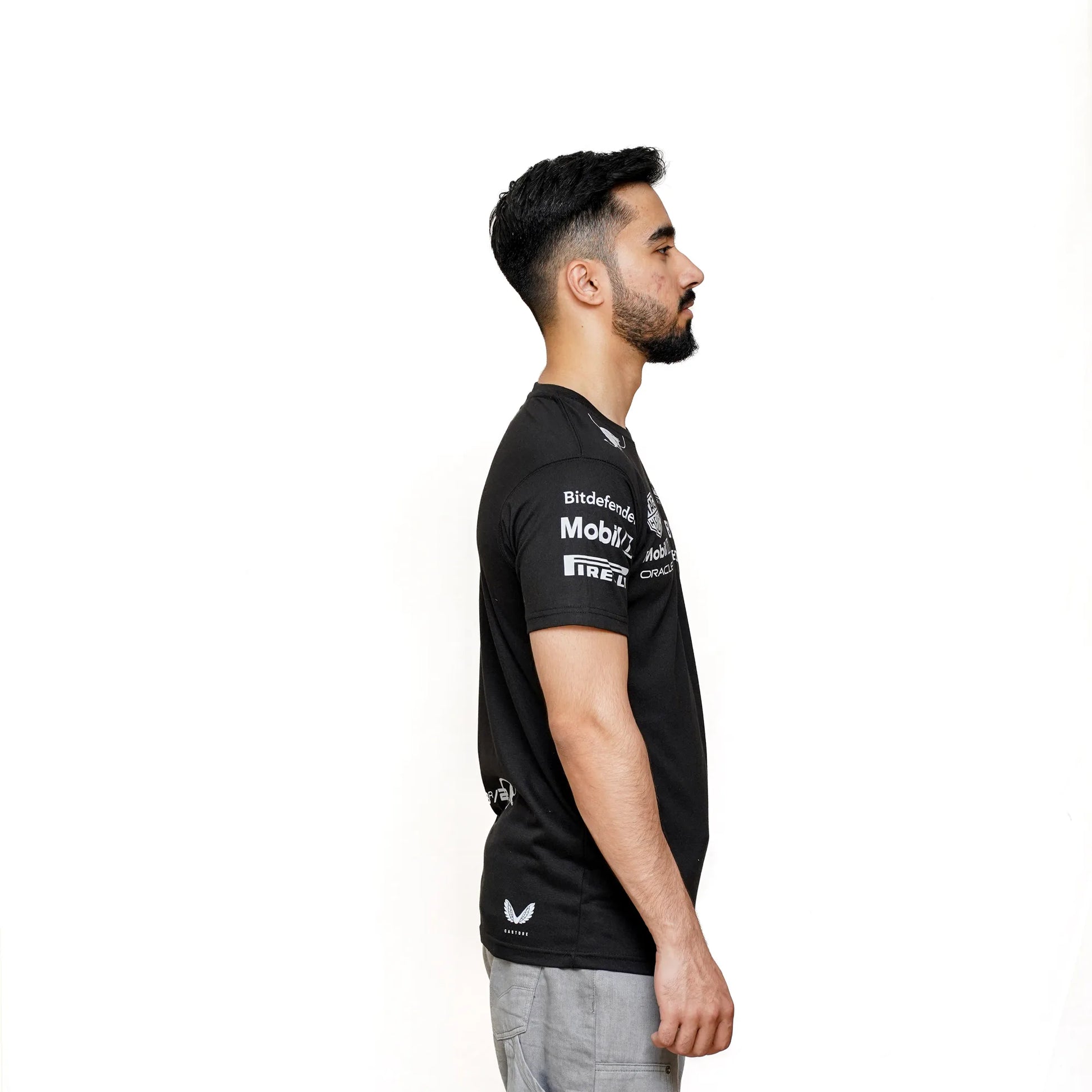 America race Verstappen Perez Red Bull tee in blackcolor in pakistan.