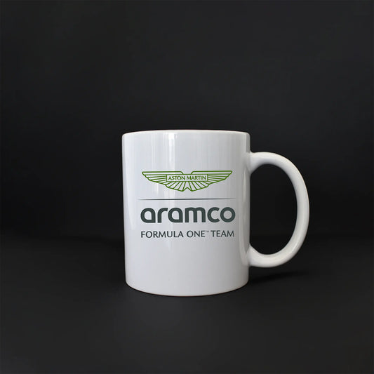 F1 Formula Aramco - Aramco White MUG - theLoopzs
