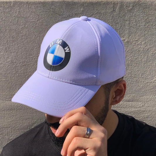 BMW Cap in White - BMW Logo - Loopzs