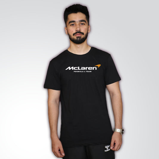 Unisex T-Shirt  McLaren F1 in Black | 2024 | Export Quality