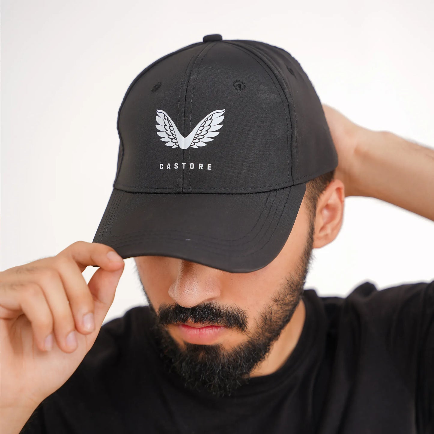 Castore sports caps- Black- CASTORE Racing Logo