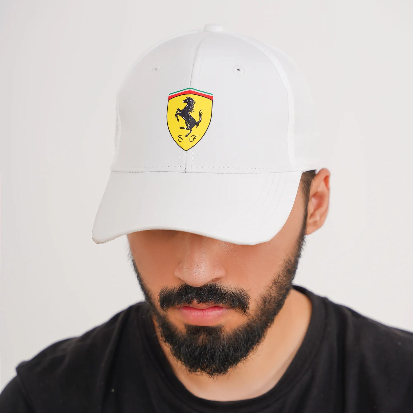 Ferrari Cap White – 2025 Formula 1 Racing Hat - Loopzs