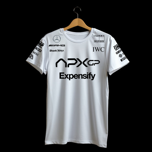 formula 1 movie White T shirt | Mercedes-AMG F1 formula 1 | loopzs