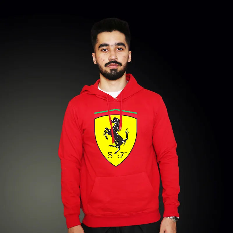 Scuderia Ferrari F1 | FERRARI LOGO WINTER COLLECTION HOODIES