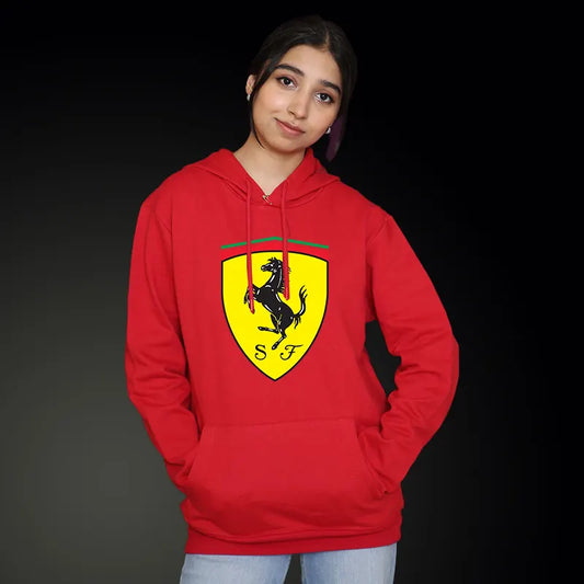 Scuderia Ferrari F1 | FERRARI LOGO WINTER COLLECTION HOODIES