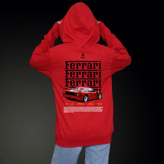 Scuderia Ferrari F1 | RED FERRARI WINTER COLLECTION HOODIES