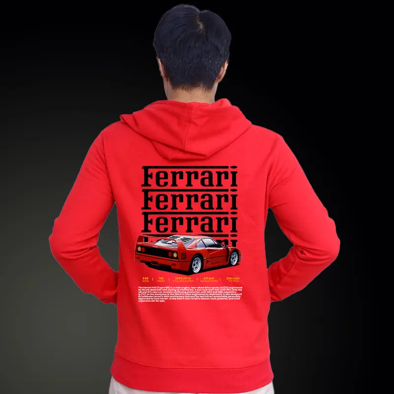 Scuderia Ferrari F1 | RED FERRARI WINTER COLLECTION HOODIES