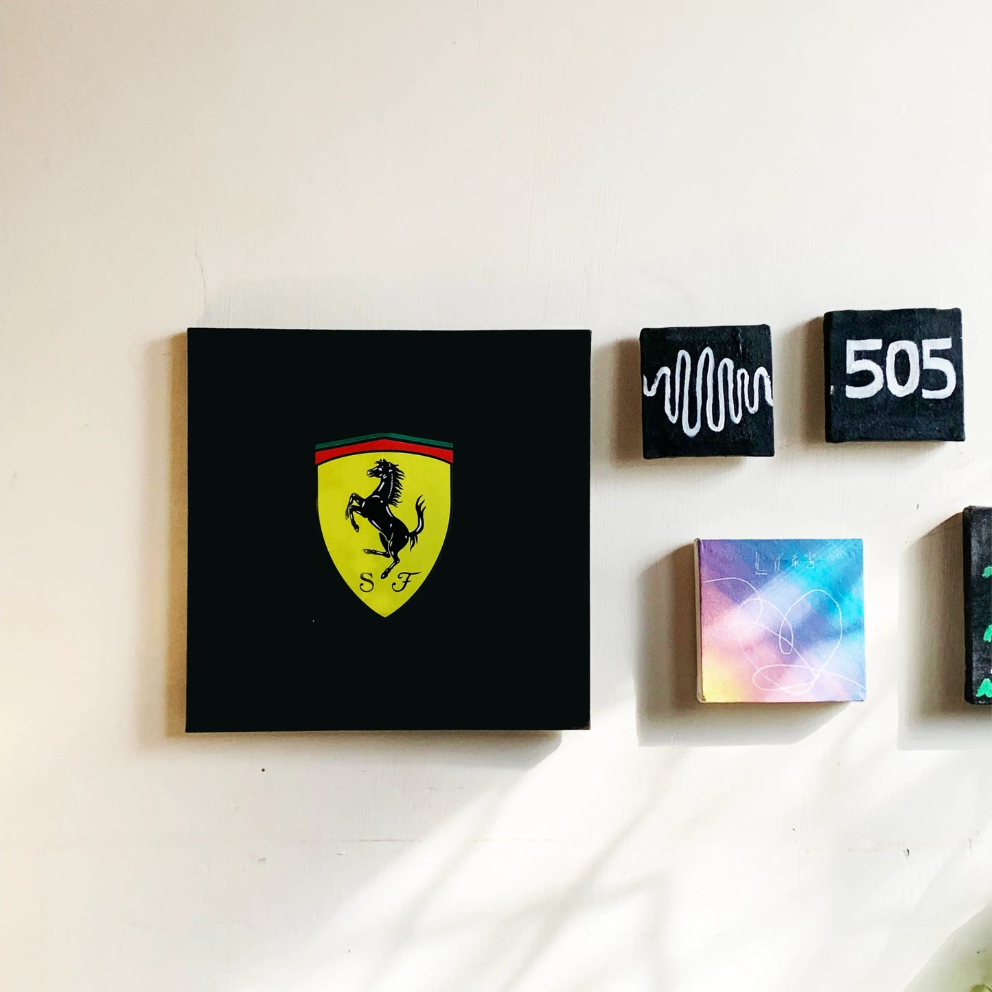 2024 ferrari Logo Canvas | ferrari F1 formula | Loopzs