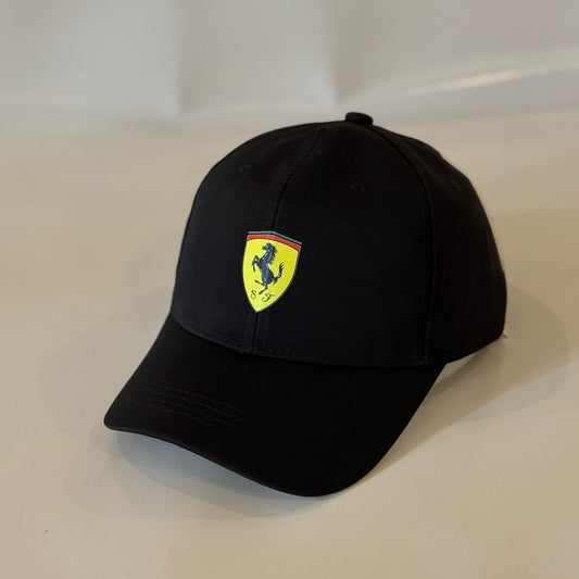 ferrrari black cap
