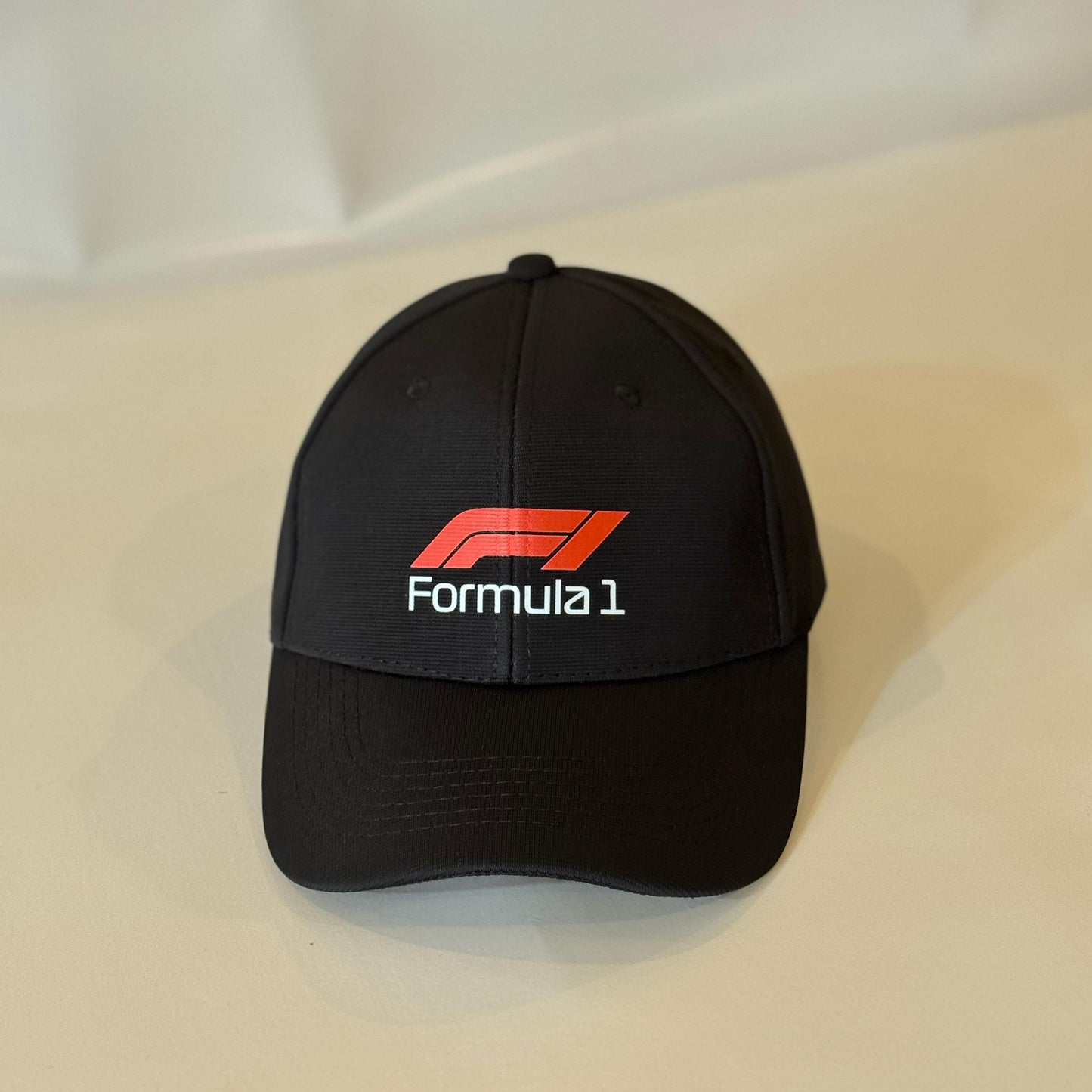 Formula 1 Caps & Hats in black- F1 Formula Racing Logo