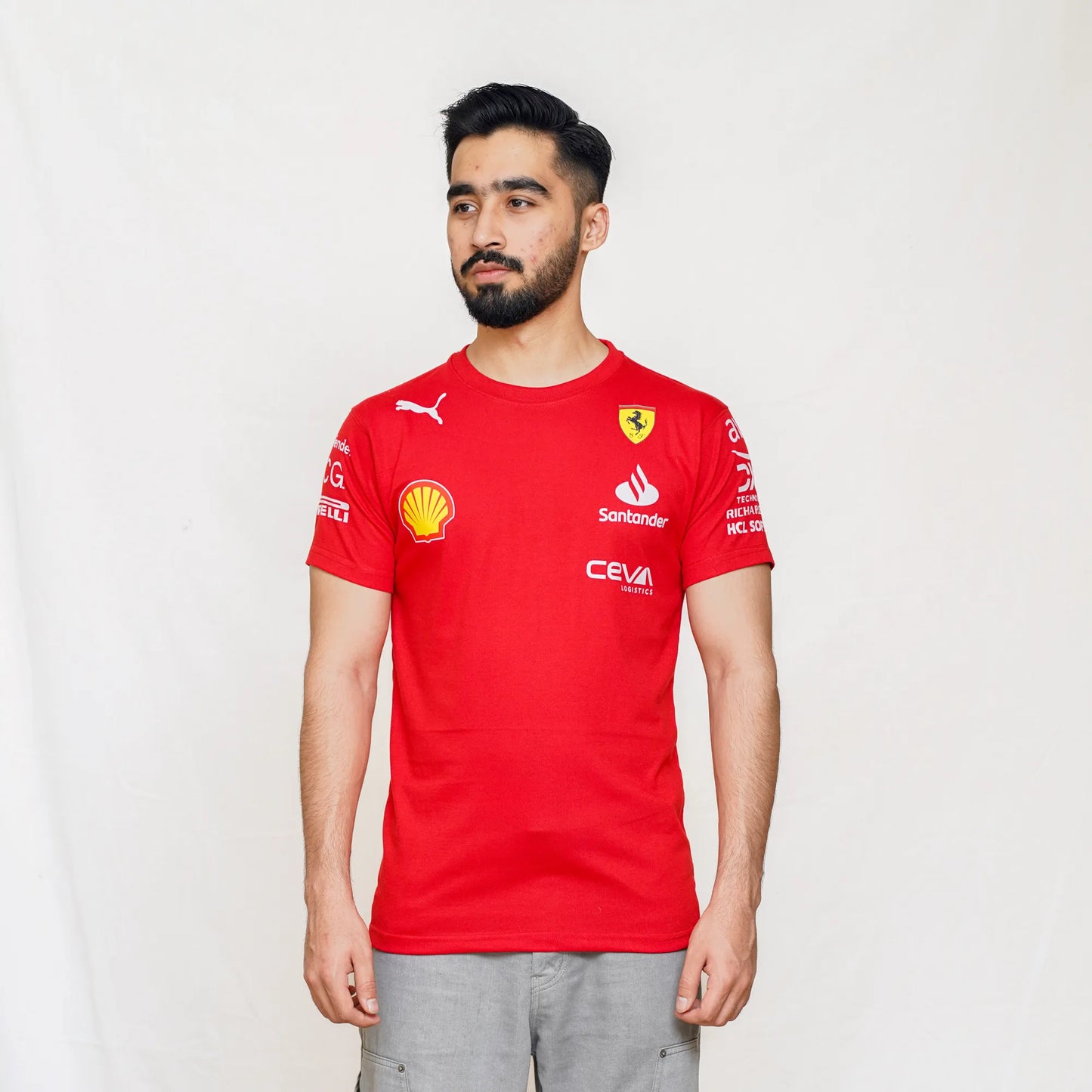 Scuderia Ferrari Sainz Red Tee 2025