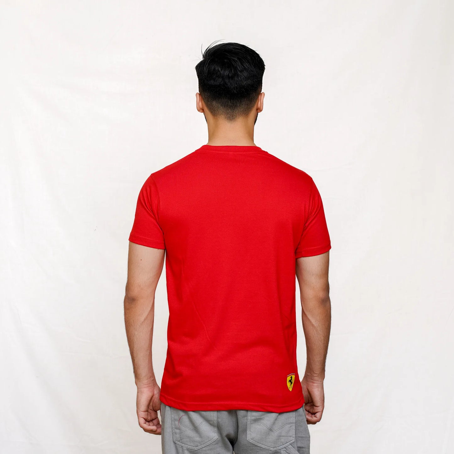 PUMA Men's Standard Scuderia Ferrari Race Shield Red Tee