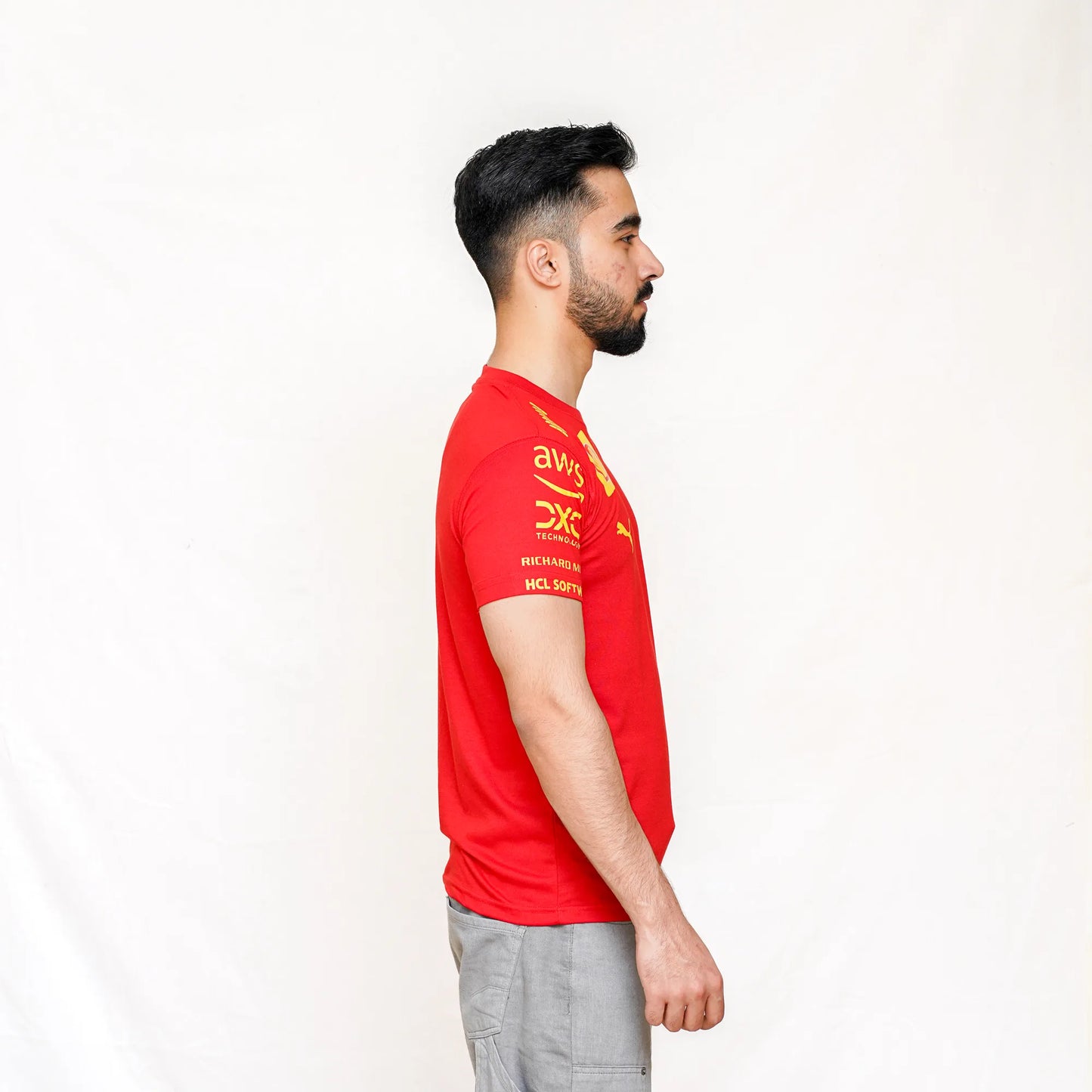 Scuderia Ferrari 2025  Men's Motorsport Red Tee