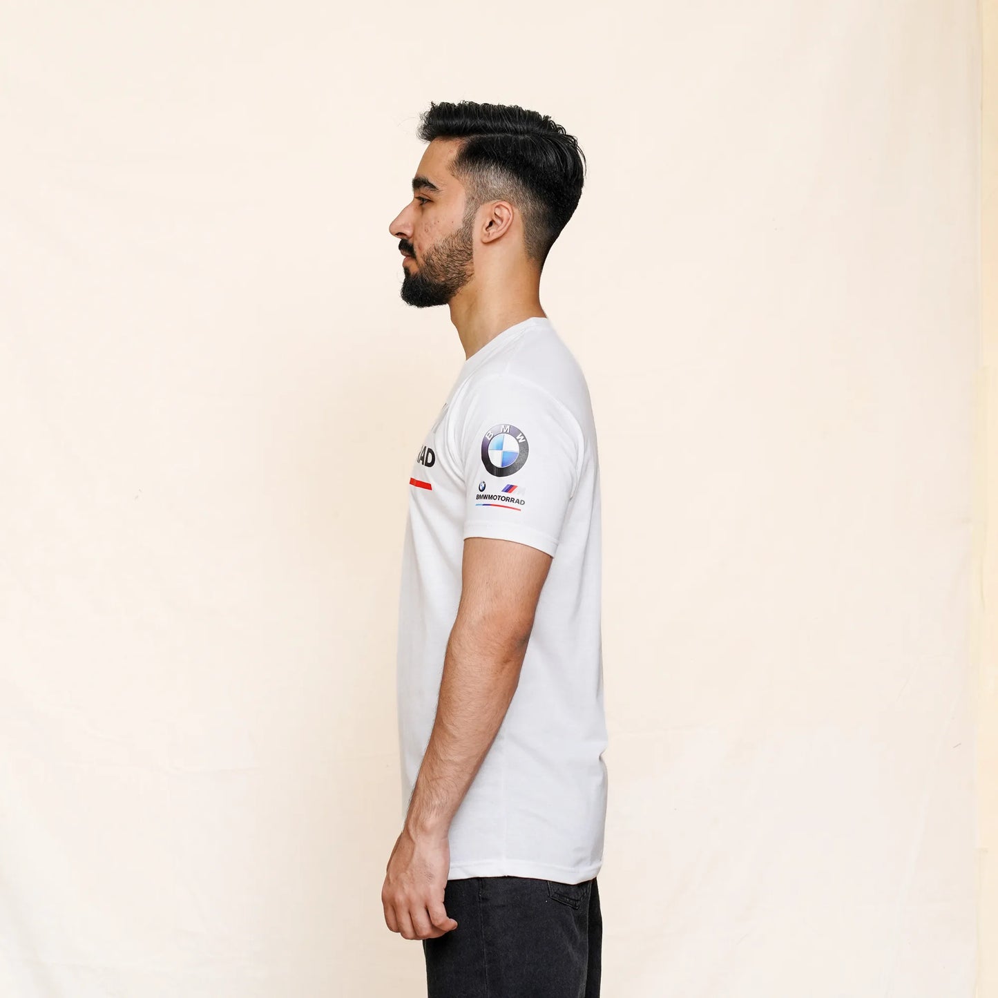 BMW Motorrad M Motorsport White T-Shirt | TheLoopzs
