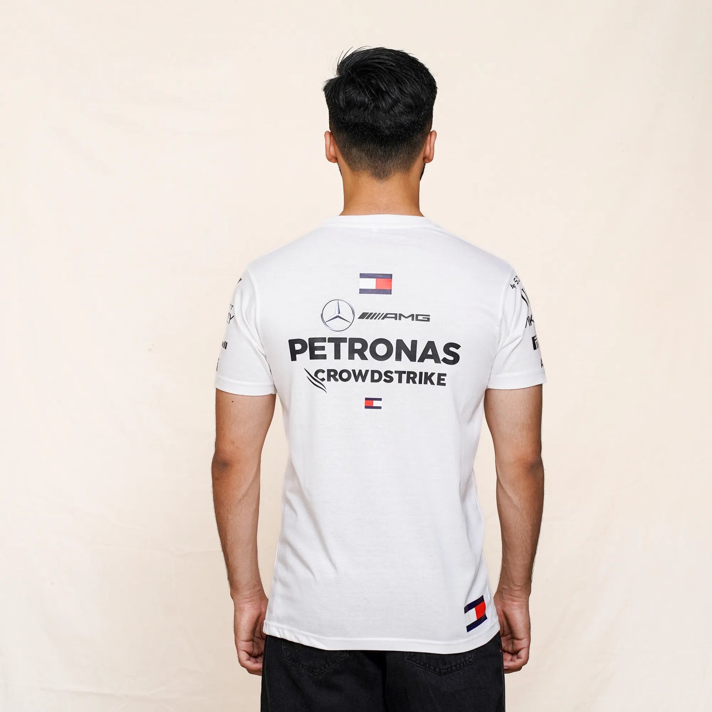 Mercedes AMG Petronas F1 2025 Men's Team Driver T-Shirt