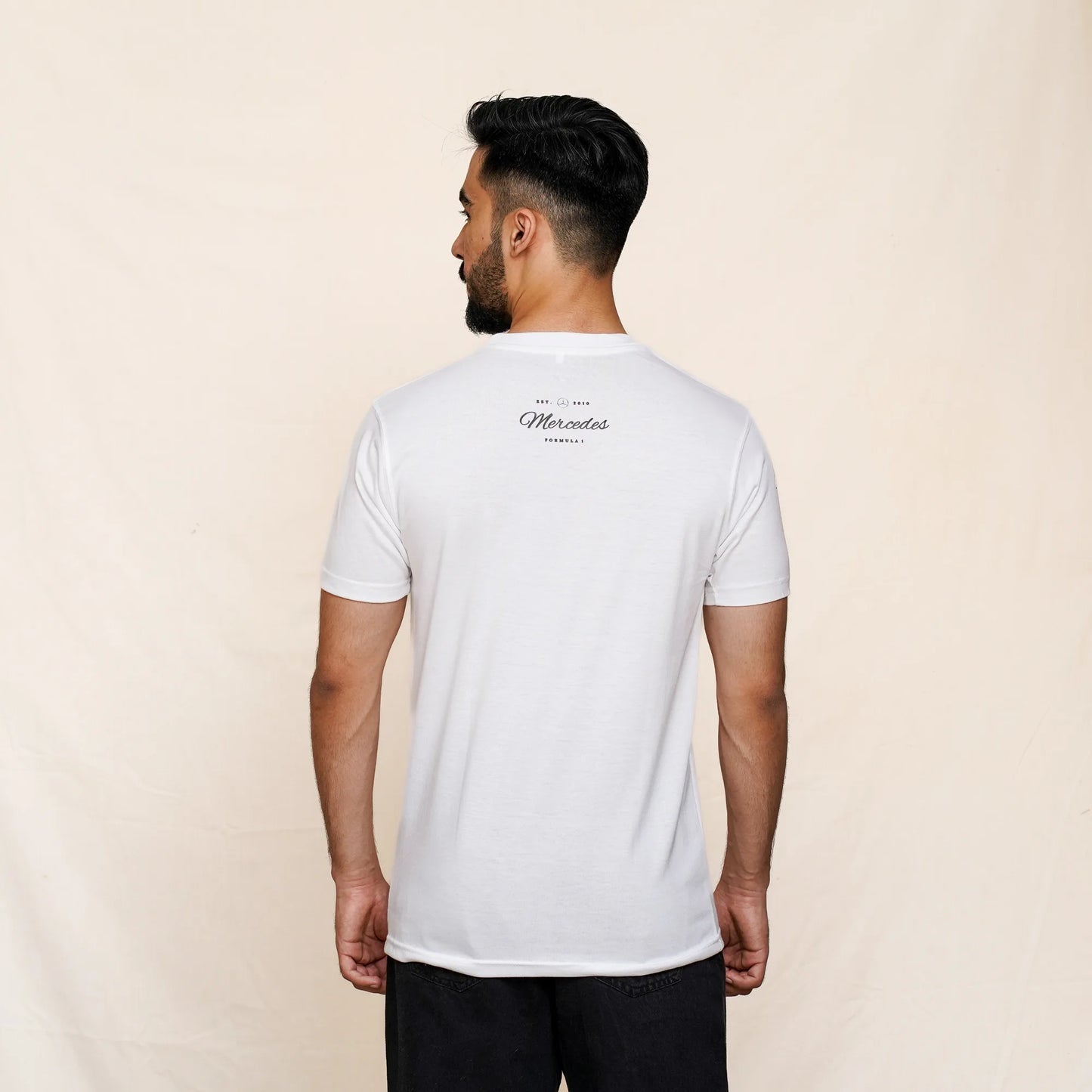 Mercedes Logo T-shirt White | Mercedes-AMG F1 formula