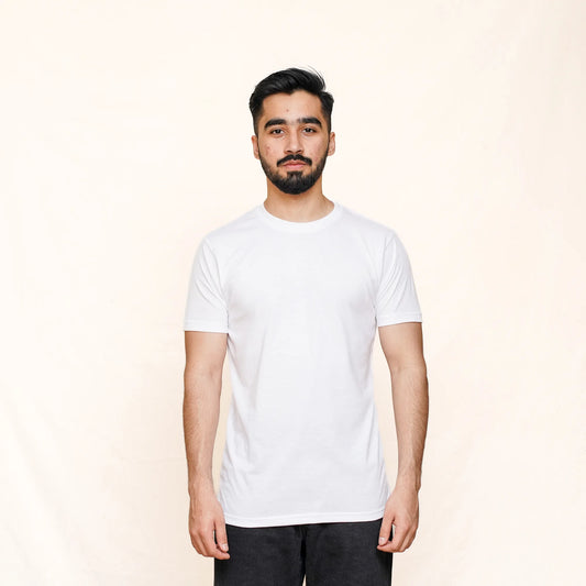 Plain White T shirt online in pakistan