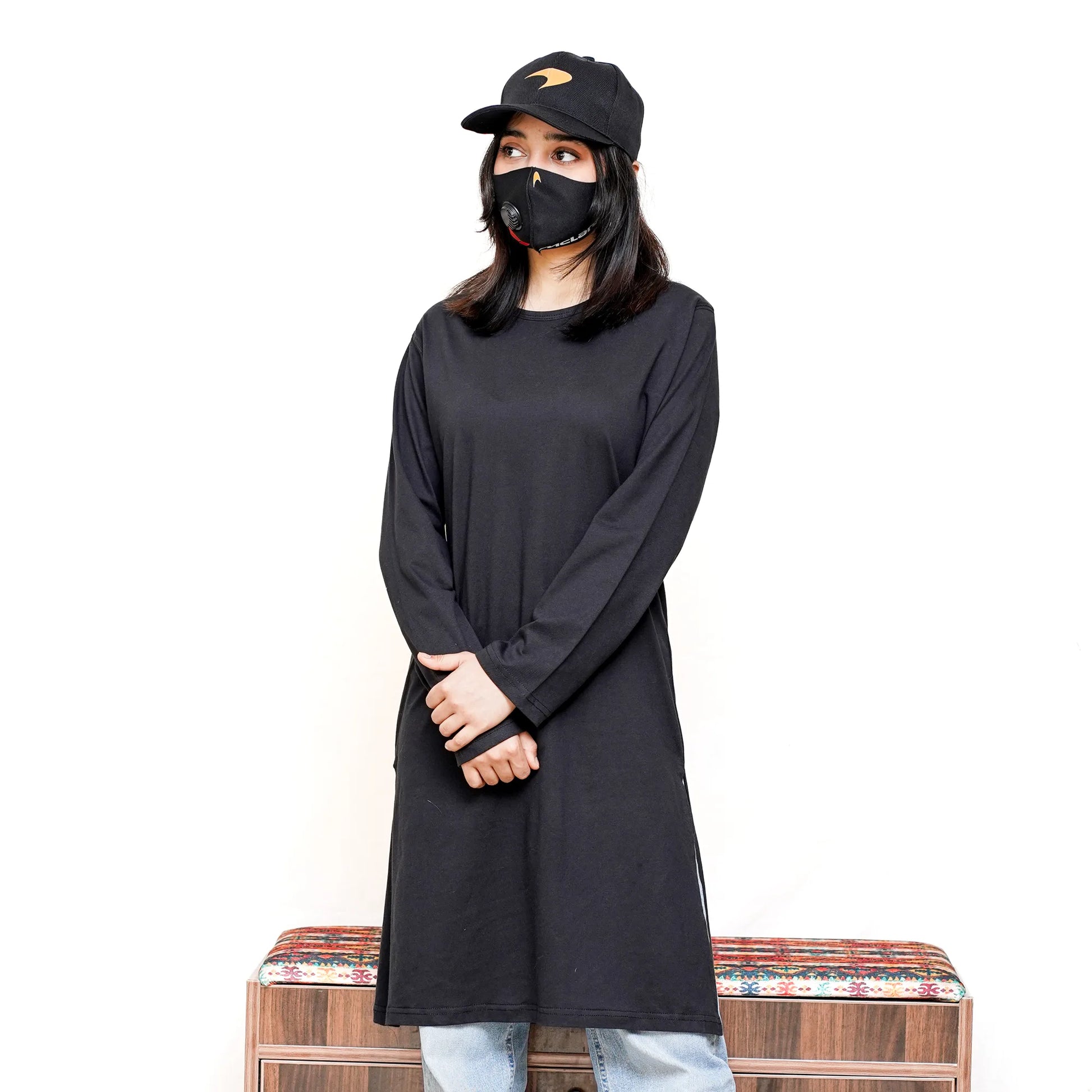 Buy Women's LongT-Shirts Online at Best Price in Pakistan | Theloopzs